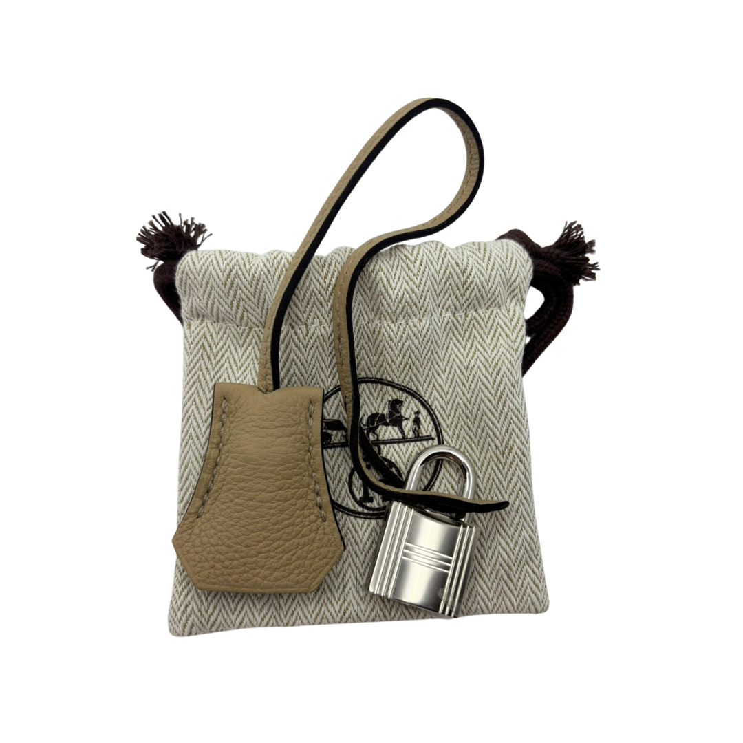 Birkin 25 cargo beige marfaa toile goeland