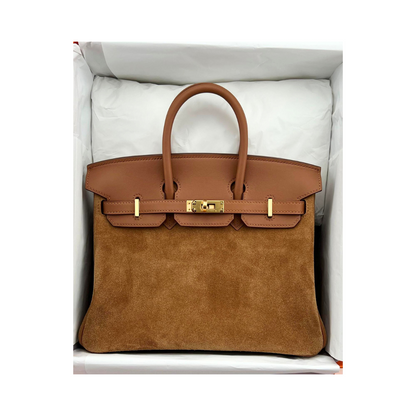 B25 Grizzly alezan ghw suède leather