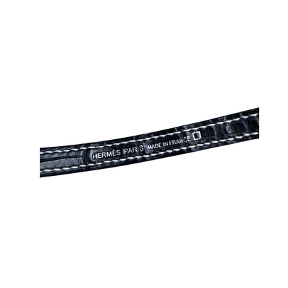 K20 Black matte special order nata stitching verso nata alligator