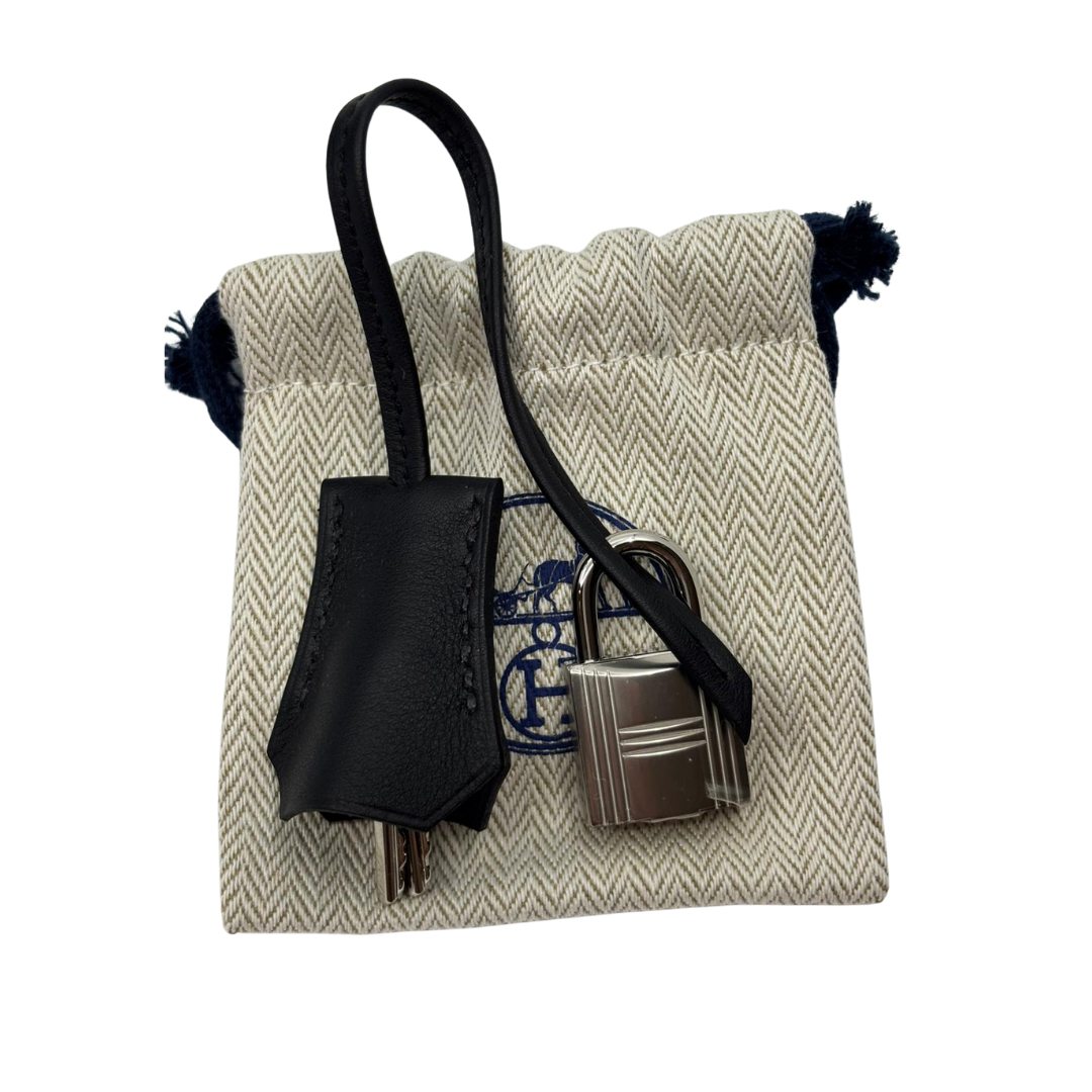 Birkin 25cm cargo black lining toile goeland