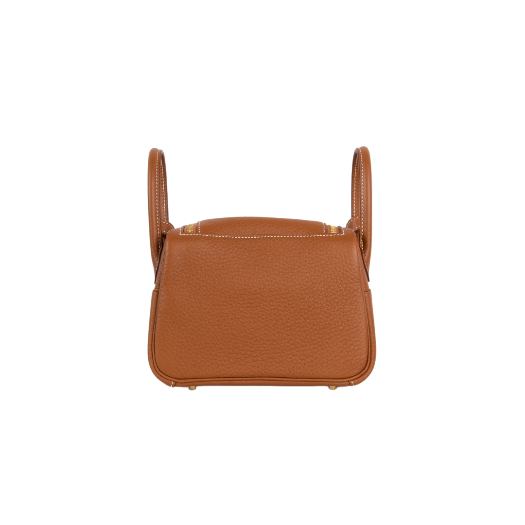 Mini lindy gold ghw taurillon clemence