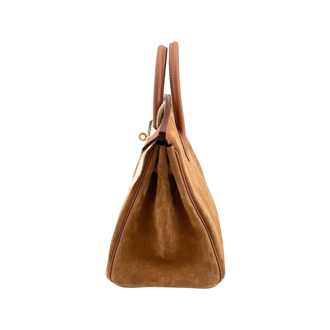 B25 Grizzly alezan ghw suède leather