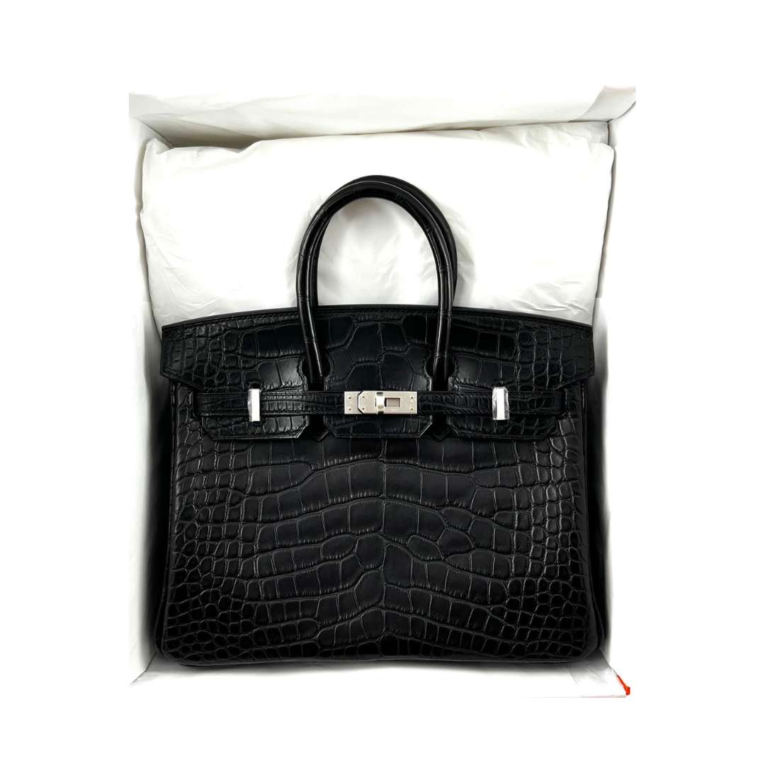 B25 Black matte phw alligator