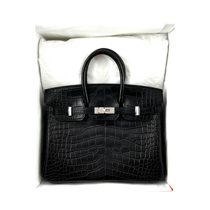 B25 Black matte phw alligator