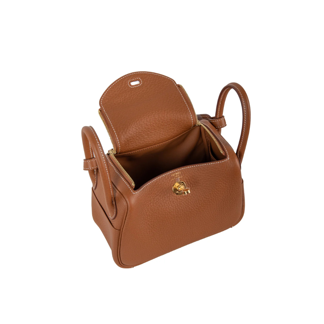 Mini lindy gold ghw taurillon clemence