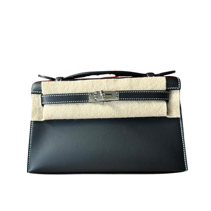 Kelly pochette special order black, craie stitching phw swift