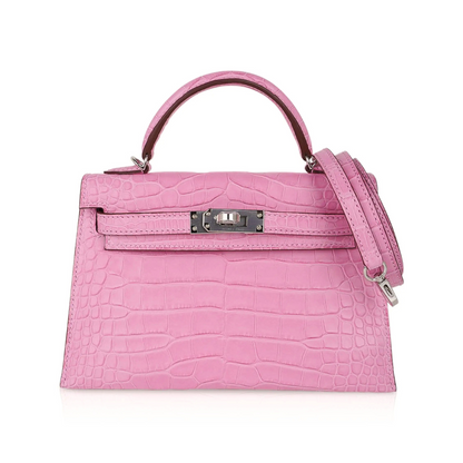 K20 Pink 5p matte alligator
