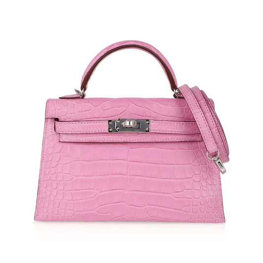 K20 Pink 5p matte alligator