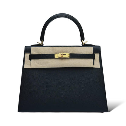 Kelly 25 Black epsom ghw