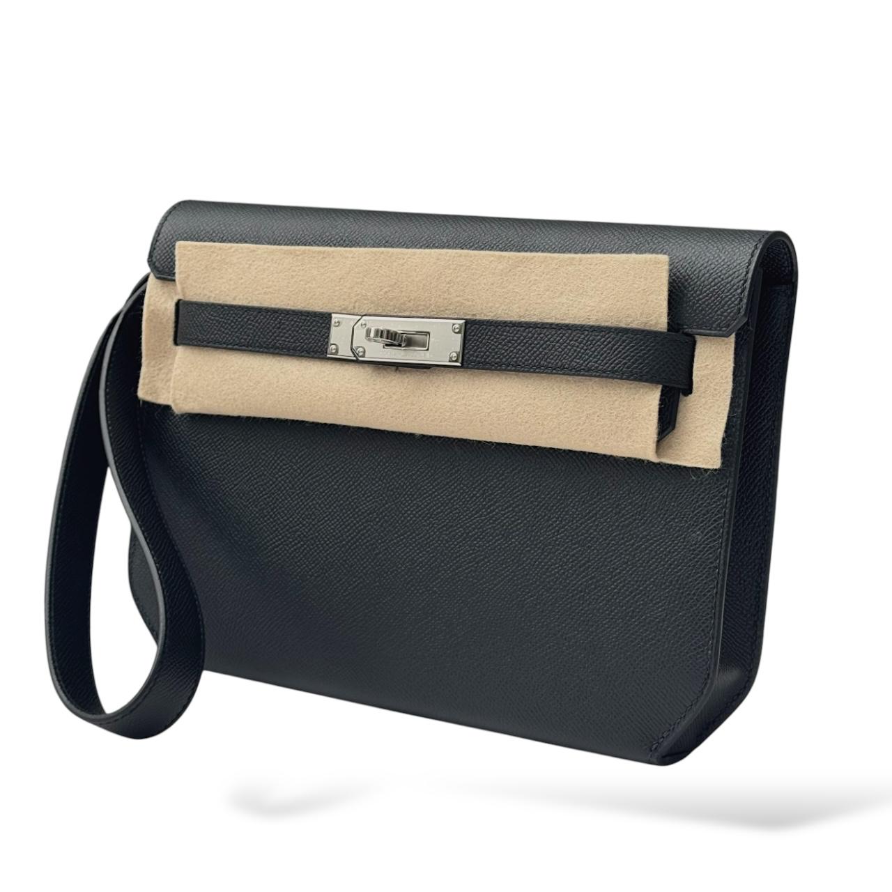 Kelly Depeche black epsom phw