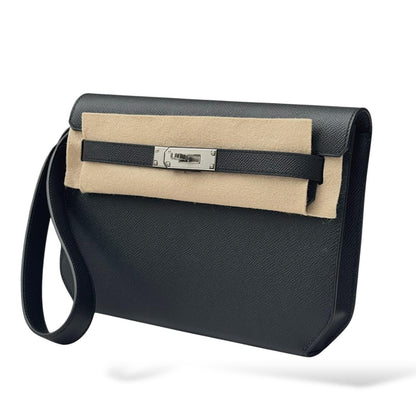 Kelly Depeche black epsom phw