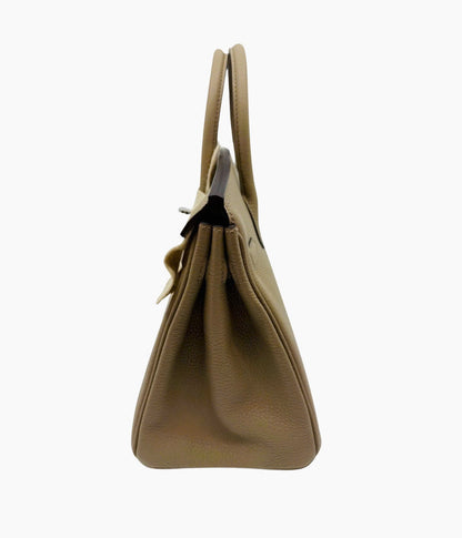 Birkin 25cm beige marfaa phw