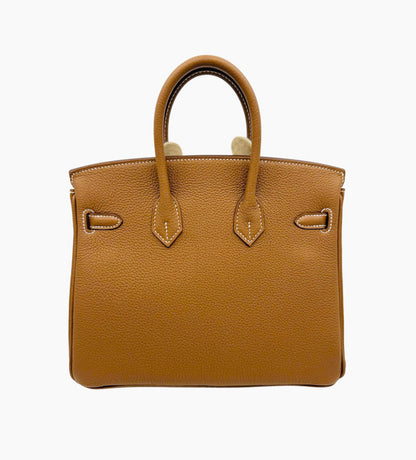 Birkin 25 cm gold ghw togo
