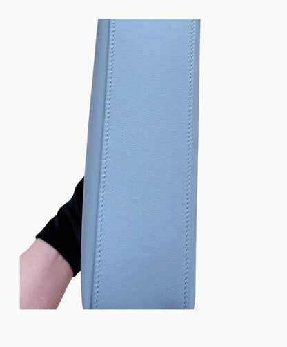Kelly pochette blue lin phw swift